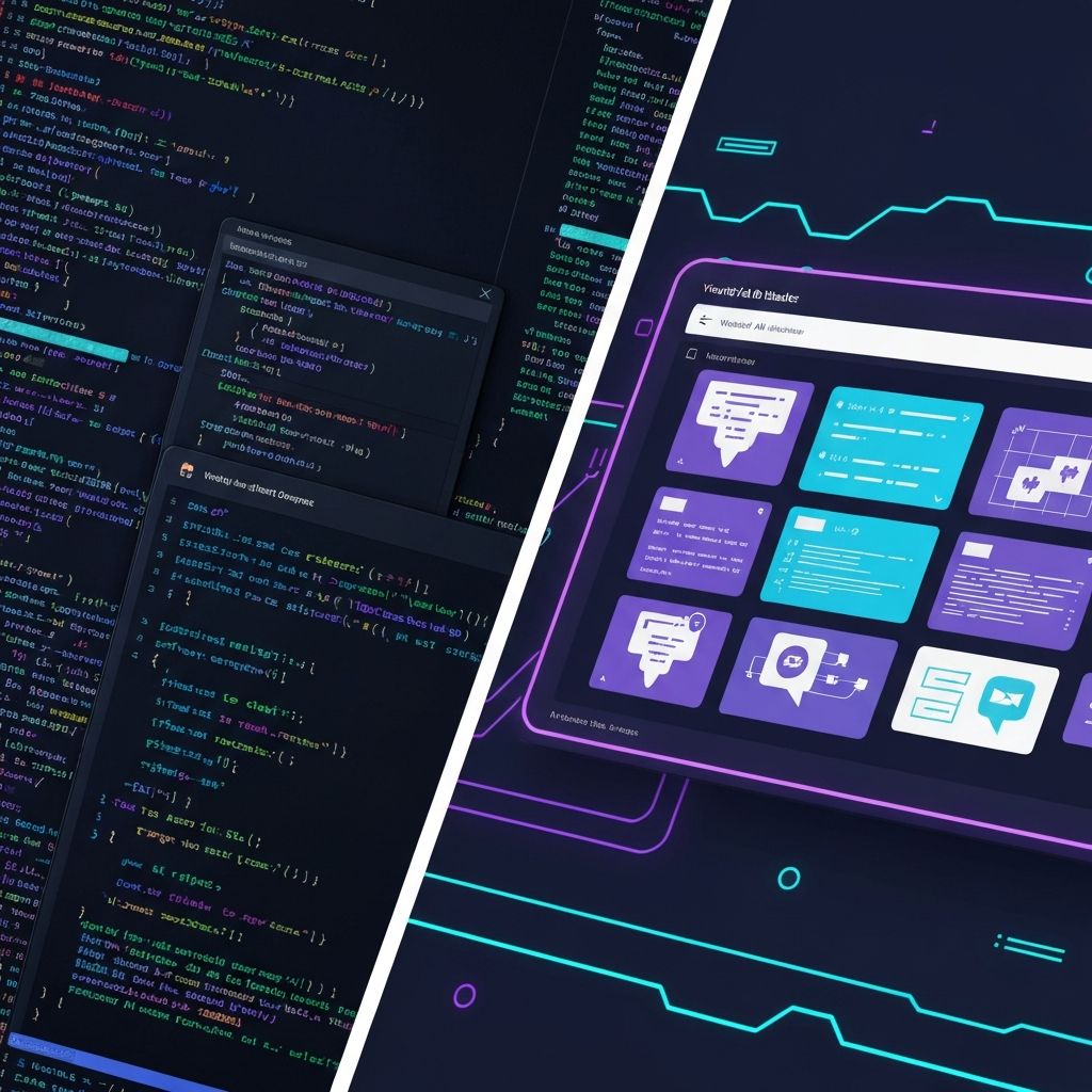 GenieTok Visual Builder vs Prompt Builder